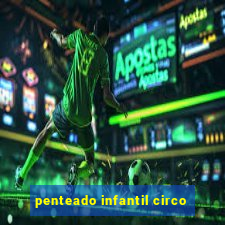 penteado infantil circo